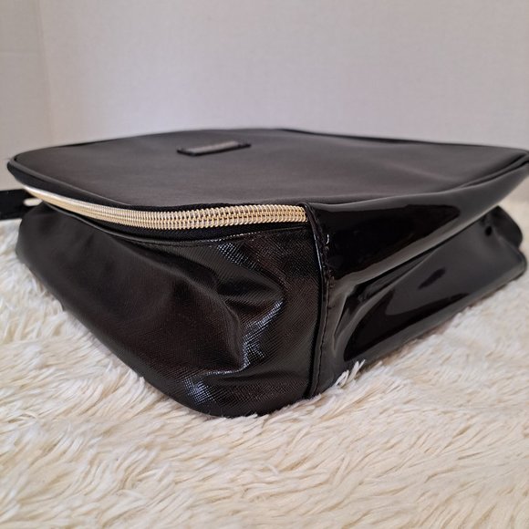 Lancome Black Square Cosmetic Makeup Travel Train Case - Picture 5 of 9